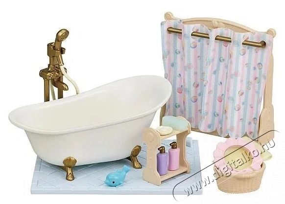 Sylvanian Families F&uuml;rdőszobaszett f&uuml;rdők&aacute;ddal &eacute;s zuhanyz&oacute;val H&aacute;ztart&aacute;s / Otthon / K&uuml;lt&eacute;r - J&aacute;t&eacute;k / Sport - J&aacute;t&eacute;kfigura - 532291
