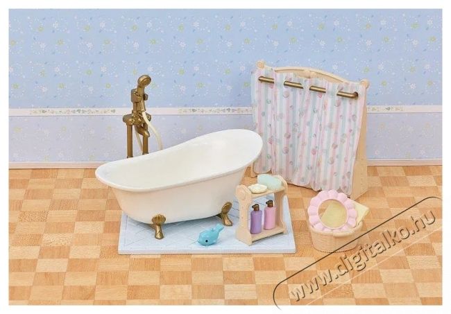 Sylvanian Families F&uuml;rdőszobaszett f&uuml;rdők&aacute;ddal &eacute;s zuhanyz&oacute;val H&aacute;ztart&aacute;s / Otthon / K&uuml;lt&eacute;r - J&aacute;t&eacute;k / Sport - J&aacute;t&eacute;kfigura - 532291