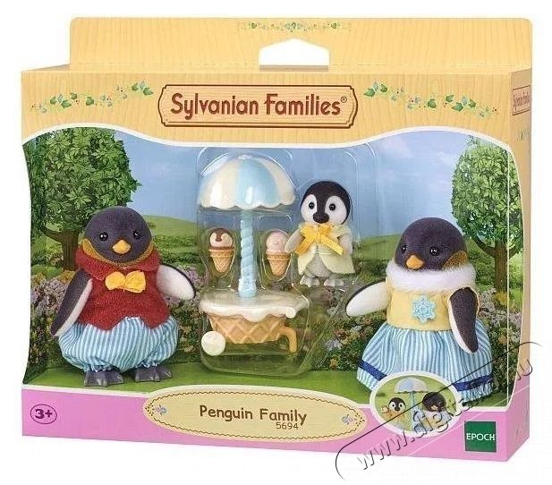 Sylvanian Families Pingvin csal&aacute;d H&aacute;ztart&aacute;s / Otthon / K&uuml;lt&eacute;r - J&aacute;t&eacute;k / Sport - J&aacute;t&eacute;kfigura - 532287