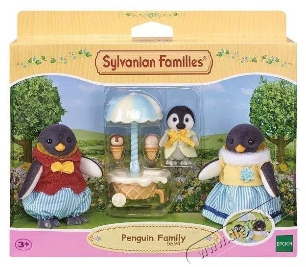 Sylvanian Families Pingvin csal&aacute;d H&aacute;ztart&aacute;s / Otthon / K&uuml;lt&eacute;r - J&aacute;t&eacute;k / Sport - J&aacute;t&eacute;kfigura - 532287