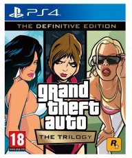 TAKE TWO Grand Theft Auto: The Trilogy - The Definitive Edition PS4 Játékszoftver Iroda és számítástechnika - Játék konzol - Playstation 4 (PS4) játék - 393871