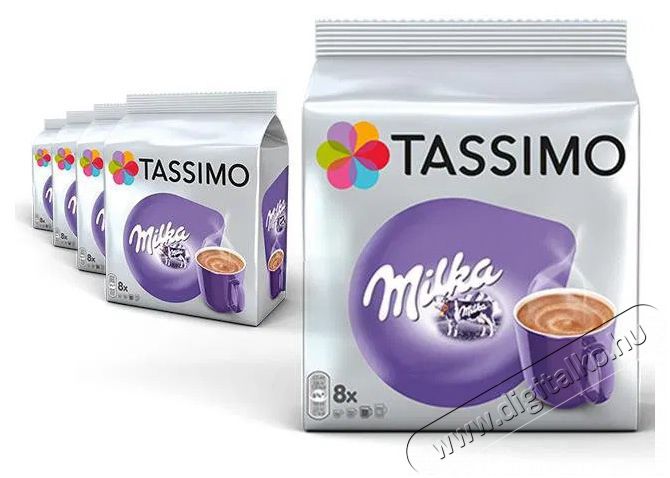TASSIMO KARTON 5 x Milka big disc 240g Konyhai term&eacute;kek - K&aacute;v&eacute;főző / k&aacute;v&eacute;&ouml;rlő / kieg&eacute;sz&iacute;tő - K&aacute;v&eacute; kapszula / pod / szemes / őr&ouml;lt k&aacute;v&eacute; - 503798