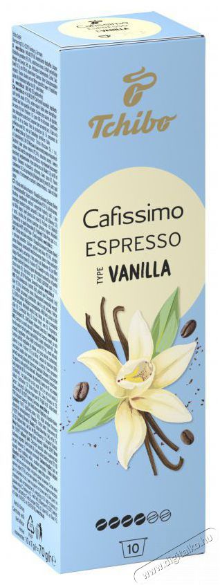 Tchibo Cafissimo Espr. Vanilla kapszula Konyhai term&eacute;kek - K&aacute;v&eacute;főző / k&aacute;v&eacute;&ouml;rlő / kieg&eacute;sz&iacute;tő - K&aacute;v&eacute; kapszula / pod / szemes / őr&ouml;lt k&aacute;v&eacute; - 506168