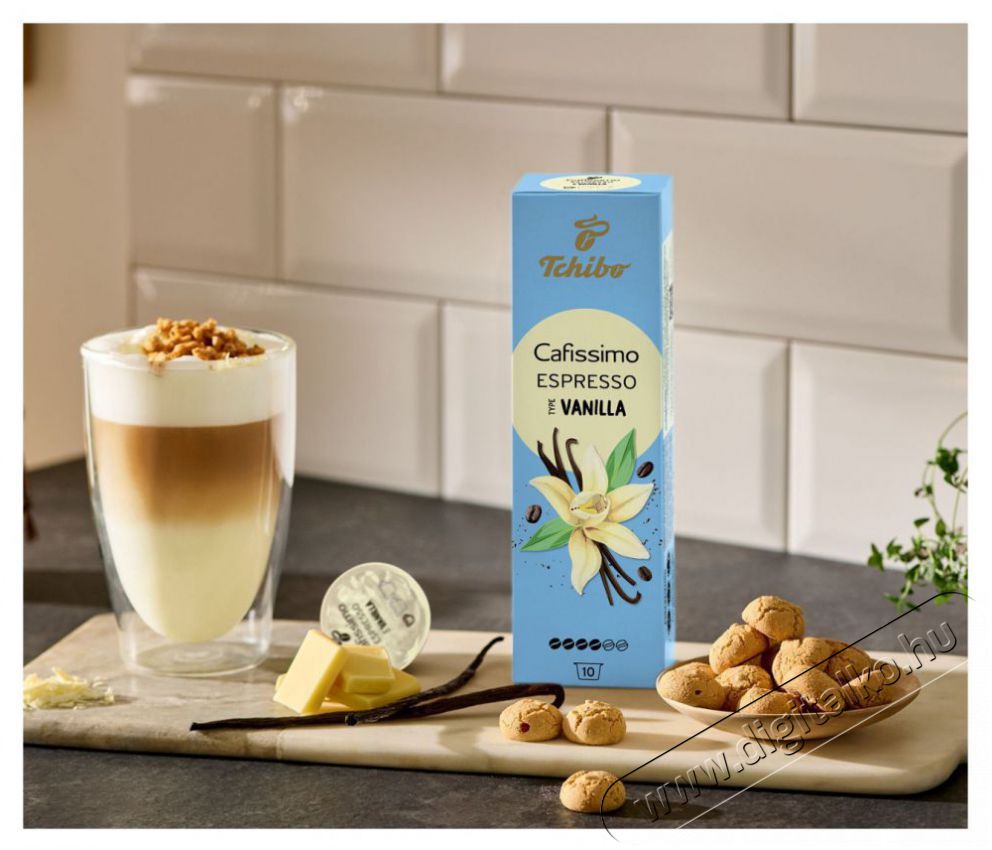 Tchibo Cafissimo Espr. Vanilla kapszula Konyhai term&eacute;kek - K&aacute;v&eacute;főző / k&aacute;v&eacute;&ouml;rlő / kieg&eacute;sz&iacute;tő - K&aacute;v&eacute; kapszula / pod / szemes / őr&ouml;lt k&aacute;v&eacute; - 506168