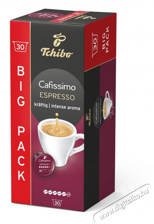 Tchibo Cafissimo ESP Intense kapszula 30db Konyhai term&eacute;kek - K&aacute;v&eacute;főző / k&aacute;v&eacute;&ouml;rlő / kieg&eacute;sz&iacute;tő - K&aacute;v&eacute; kapszula / pod / szemes / őr&ouml;lt k&aacute;v&eacute; - 529159