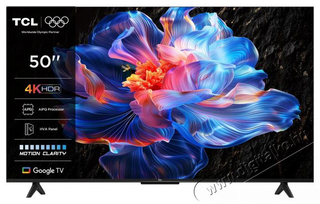 TCL 50P6K (2025-&ouml;s Modell) Google Smart telev&iacute;zi&oacute; Telev&iacute;zi&oacute;k - LED telev&iacute;zi&oacute; - UHD 4K felbont&aacute;s&uacute; - 506093