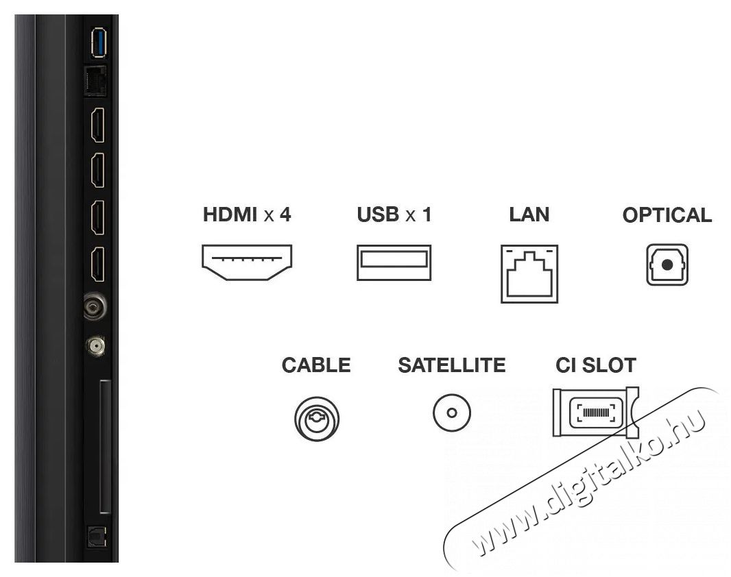 TCL 65  65Q6C Telev&iacute;zi&oacute;k - LED telev&iacute;zi&oacute; - UHD 4K felbont&aacute;s&uacute; - 506090