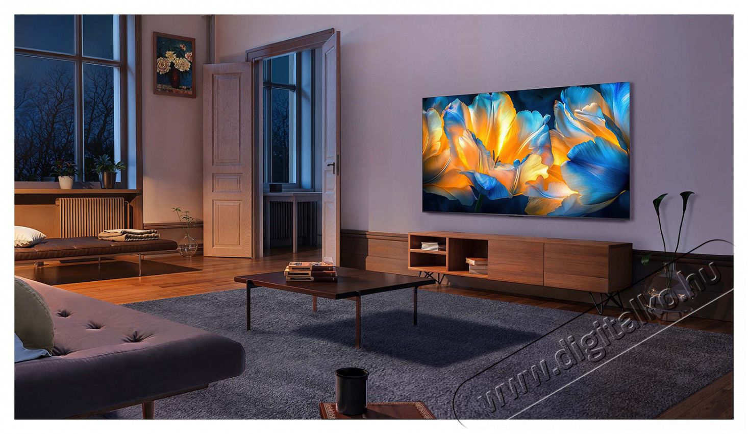 TCL 55C6KS QD-Mini LED 60Hz Google Smart telev&iacute;zi&oacute; Telev&iacute;zi&oacute;k - LED telev&iacute;zi&oacute; - UHD 4K felbont&aacute;s&uacute; - 530318