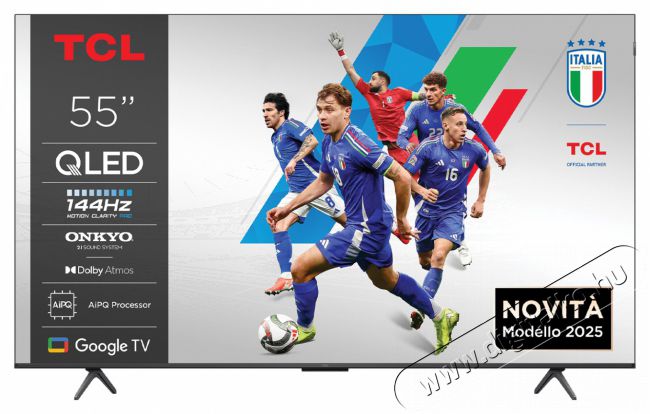 TCL 55P8K (2025-&ouml;s Modell) QLED Google Smart telev&iacute;zi&oacute; Telev&iacute;zi&oacute;k - LED telev&iacute;zi&oacute; - UHD 4K felbont&aacute;s&uacute; - 530925