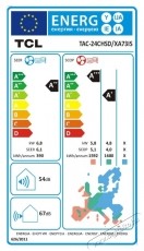TCL Elite XA73 TAC-24CHSD/XA73IS Kl&iacute;ma, WiFi, 24000 BTU, A++ energiaoszt&aacute;ly, inverter, gyors hűt&eacute;s, ECO funkci&oacute;, I-Feel, alv&oacute; &uuml;zemm&oacute;d, 24 &oacute;r&aacute;s időz&iacute;tő, 3D l&eacute;g&aacute;raml&aacute;s H&aacute;ztart&aacute;s / Otthon / K&uuml;lt&eacute;r - Ventil&aacute;tor / L&eacute;gkondicion&aacute;l&oacute; - Split kl&iacute;ma - 537425