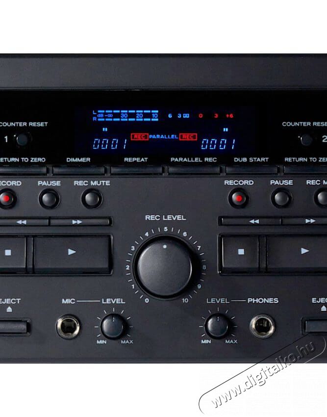 TEAC W-1200 k&eacute;tkazett&aacute;s magn&oacute; deck Audio-Video / Hifi / Multim&eacute;dia - CD / DVD / Blu-Ray / Multim&eacute;dia k&eacute;sz&uuml;l&eacute;k - Kazett&aacute;s magn&oacute; - 344043