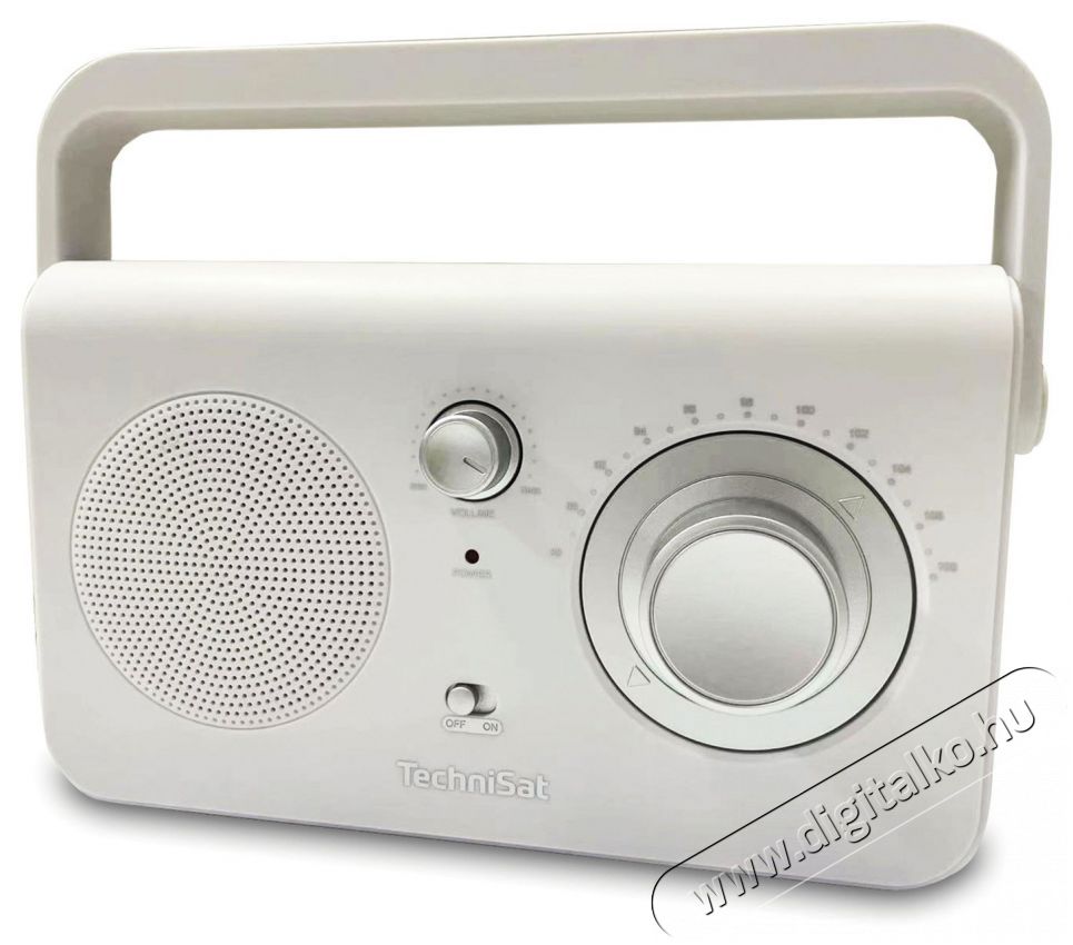 TechniSat CLASSIC 100, white Audio-Video / Hifi / Multim&eacute;dia - R&aacute;di&oacute; / &oacute;r&aacute;s r&aacute;di&oacute; - Hordozhat&oacute;, zseb-, t&aacute;ska r&aacute;di&oacute; - 526312