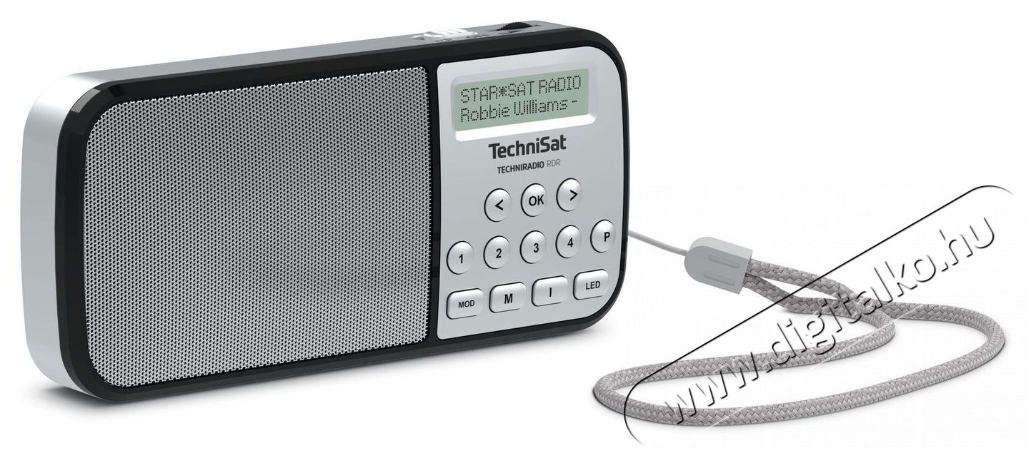 TechniSat TECHNIRADIO RDR ez&uuml;st Audio-Video / Hifi / Multim&eacute;dia - R&aacute;di&oacute; / &oacute;r&aacute;s r&aacute;di&oacute; - Hordozhat&oacute;, zseb-, t&aacute;ska r&aacute;di&oacute; - 526310