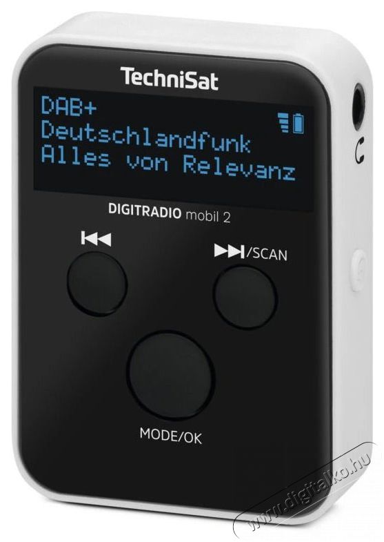 TechniSat Digitradio mobil 2, black-white Audio-Video / Hifi / Multim&eacute;dia - R&aacute;di&oacute; / &oacute;r&aacute;s r&aacute;di&oacute; - Hordozhat&oacute;, zseb-, t&aacute;ska r&aacute;di&oacute; - 526298