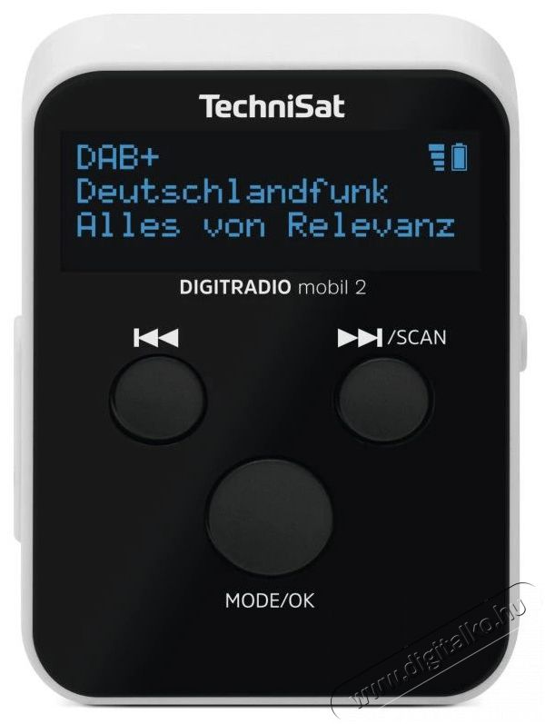TechniSat Digitradio mobil 2, black-white Audio-Video / Hifi / Multim&eacute;dia - R&aacute;di&oacute; / &oacute;r&aacute;s r&aacute;di&oacute; - Hordozhat&oacute;, zseb-, t&aacute;ska r&aacute;di&oacute; - 526298
