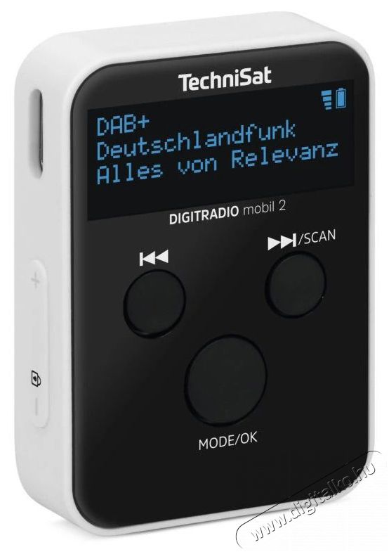 TechniSat Digitradio mobil 2, black-white Audio-Video / Hifi / Multim&eacute;dia - R&aacute;di&oacute; / &oacute;r&aacute;s r&aacute;di&oacute; - Hordozhat&oacute;, zseb-, t&aacute;ska r&aacute;di&oacute; - 526298
