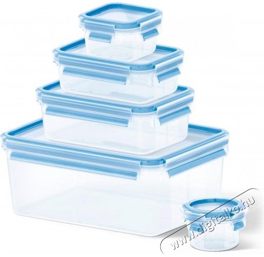 Tefal K3029012 N&eacute;gyzetes t&aacute;rol&oacute; szett - 5db Konyhai term&eacute;kek - Ed&eacute;ny - &Eacute;telt&aacute;rol&oacute; - 362382