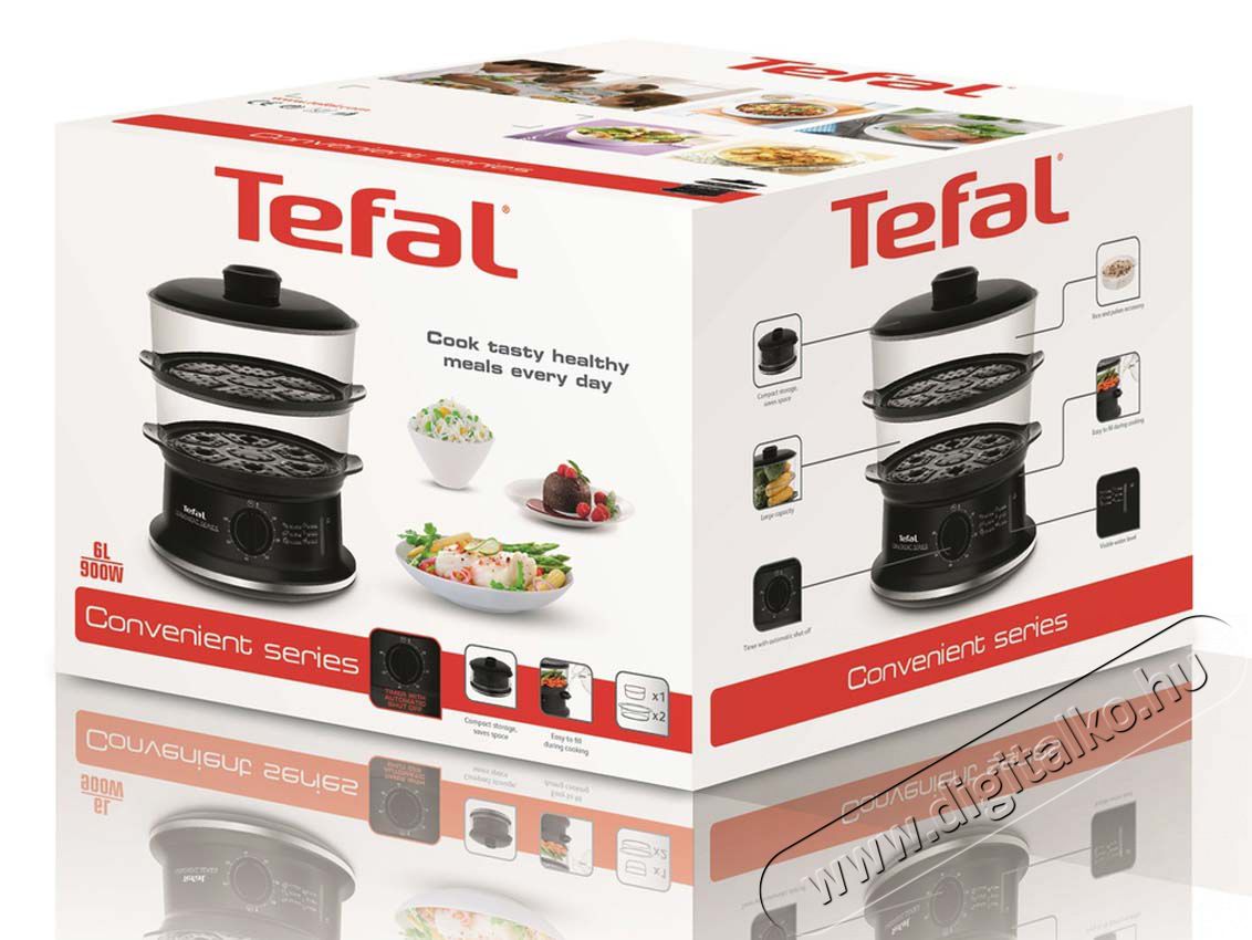 Tefal VC140131 Convenient &eacute;telp&aacute;rol&oacute; Konyhai term&eacute;kek - Konyhai kisg&eacute;p (s&uuml;t&eacute;s / főz&eacute;s / hűt&eacute;s / &eacute;telk&eacute;sz&iacute;t&eacute;s) - P&aacute;rol&oacute; - 294784