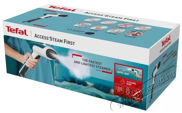 Tefal DT6131E0 K&eacute;zi ruhagőz&ouml;lő H&aacute;ztart&aacute;s / Otthon / K&uuml;lt&eacute;r - Tiszt&iacute;t&oacute; / mos&oacute; - K&eacute;zi gőztiszt&iacute;t&oacute; / gőzborotva - 370441