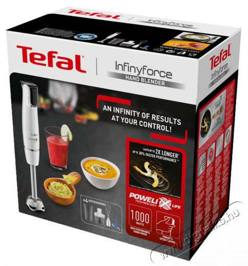 Tefal HB944138 Infiny Force botmixer szett Konyhai term&eacute;kek - Konyhai kisg&eacute;p (elők&eacute;sz&iacute;t&eacute;s / feldolgoz&aacute;s) - Botmixer - 366970