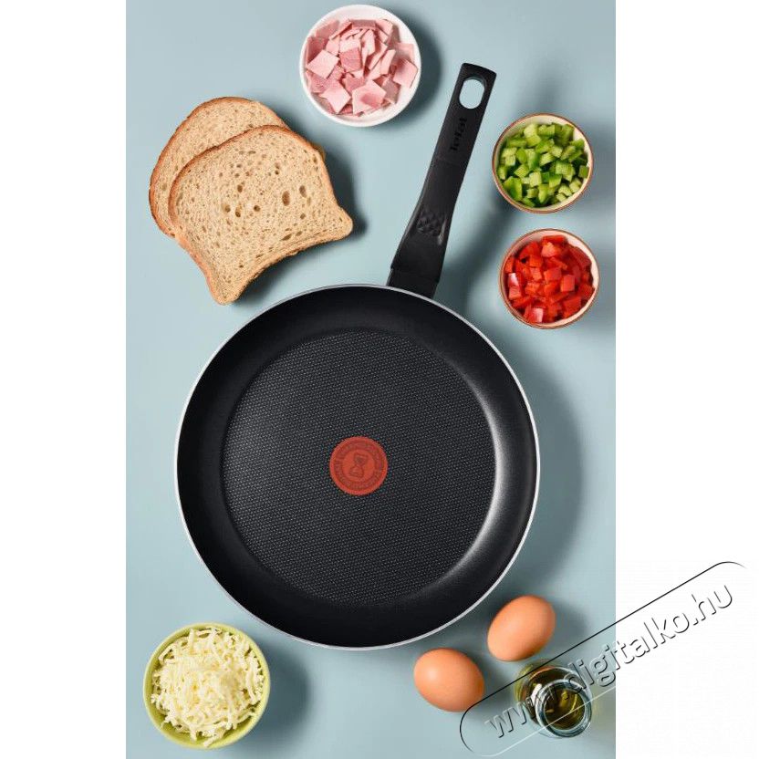 Tefal B5560553 Simple Cook serpenyő - 26 cm Konyhai term&eacute;kek - Ed&eacute;ny - Serpenyő - 372195