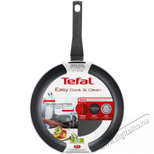 Tefal B5560753 Simple Cook serpenyő - 30 cm Konyhai term&eacute;kek - Ed&eacute;ny - Serpenyő - 372197