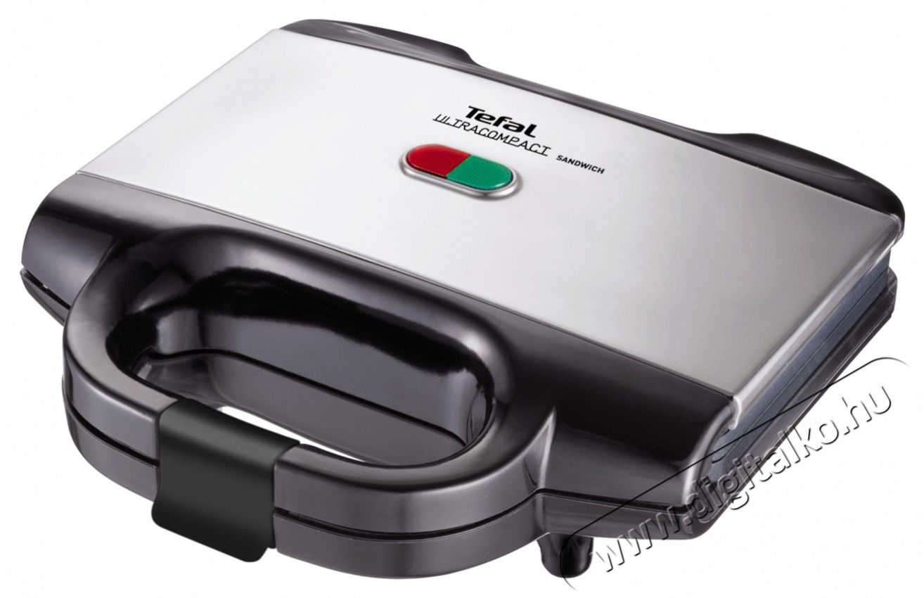Tefal SM155212 Ultracompact szendvicss&uuml;tő Konyhai term&eacute;kek - Konyhai kisg&eacute;p (s&uuml;t&eacute;s / főz&eacute;s / hűt&eacute;s / &eacute;telk&eacute;sz&iacute;t&eacute;s) - Melegszendvics / gofri s&uuml;tő - 373398