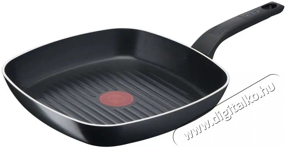 Tefal B5674053 grill serpenyő 28X26cm simply clean Konyhai term&eacute;kek - Ed&eacute;ny - Grill serpenyő / grill t&aacute;l - 379211