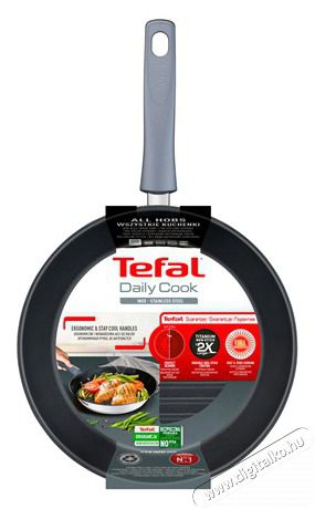 Tefal G7314055 Daily cook grill serpenyő 26cm Konyhai term&eacute;kek - Ed&eacute;ny - Serpenyő - 384134