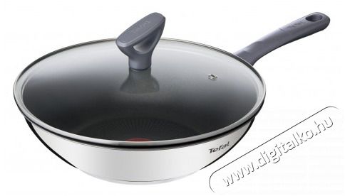 Tefal G7309955 Serpenyő wok + fedő 28 cm daily cook Konyhai term&eacute;kek - Ed&eacute;ny - Wok serpenyő - 393201