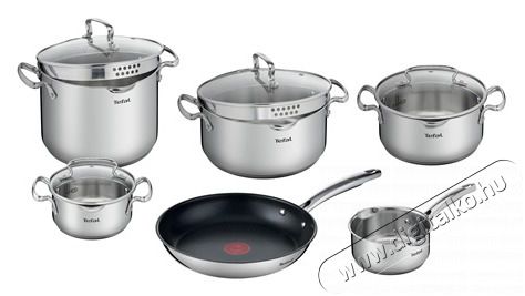 Tefal G732SA55 Ed&eacute;nyk&eacute;szlet 10 r&eacute;szes Duetto+ Konyhai term&eacute;kek - Ed&eacute;ny - Ed&eacute;ny k&eacute;szlet - 397534