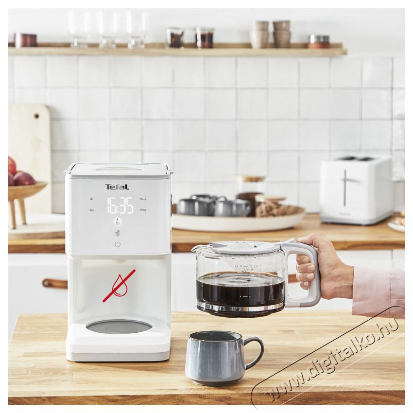 Tefal CM693110 filteres k&aacute;v&eacute;főző Konyhai term&eacute;kek - K&aacute;v&eacute;főző / k&aacute;v&eacute;&ouml;rlő / kieg&eacute;sz&iacute;tő - Filteres k&aacute;v&eacute;főző - 458255