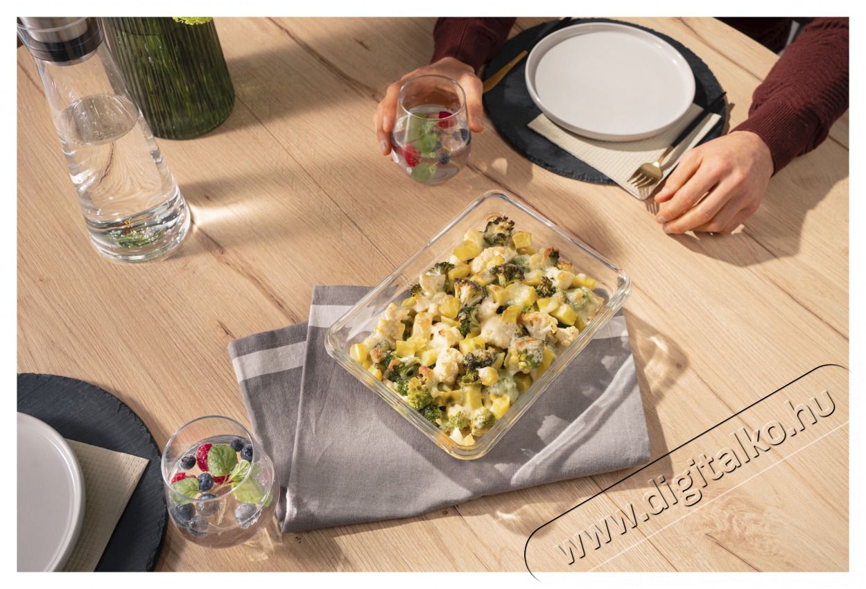 Tefal N1041010 N&eacute;gysz&ouml;gletű &uuml;veg t&aacute;rol&oacute;ed&eacute;ny 1,3 l  Konyhai term&eacute;kek - Ed&eacute;ny - &Eacute;telt&aacute;rol&oacute; - 465238