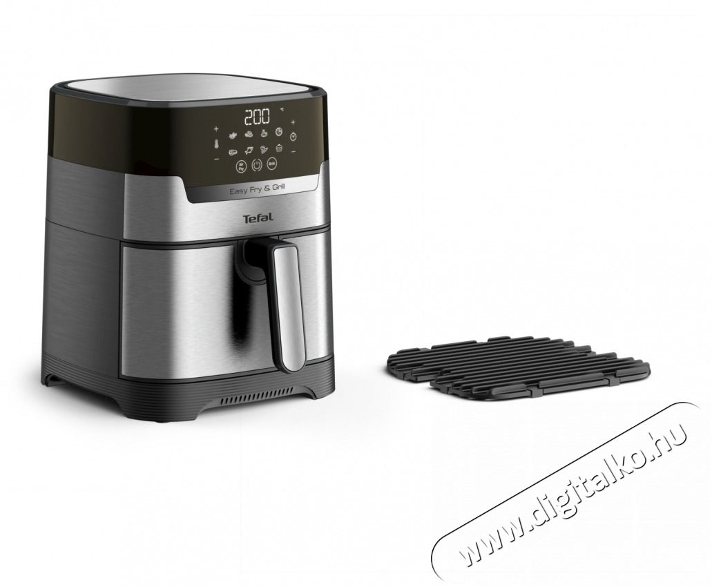 Tefal EY505D15 FORR&Oacute;LEVEGŐS OLAJS&Uuml;TŐ Konyhai term&eacute;kek - Konyhai kisg&eacute;p (s&uuml;t&eacute;s / főz&eacute;s / hűt&eacute;s / &eacute;telk&eacute;sz&iacute;t&eacute;s) - L&eacute;gkever&eacute;ses főzőg&eacute;p / elektromos kukta / multifunkci&oacute;s s&uuml;tő - 470634