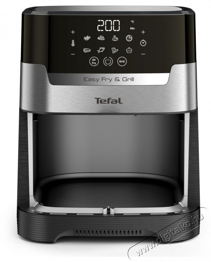 Tefal EY505D15 FORR&Oacute;LEVEGŐS OLAJS&Uuml;TŐ Konyhai term&eacute;kek - Konyhai kisg&eacute;p (s&uuml;t&eacute;s / főz&eacute;s / hűt&eacute;s / &eacute;telk&eacute;sz&iacute;t&eacute;s) - L&eacute;gkever&eacute;ses főzőg&eacute;p / elektromos kukta / multifunkci&oacute;s s&uuml;tő - 470634