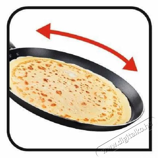 Tefal C3841053 Intense palacsintas&uuml;tő 25cm XL Konyhai term&eacute;kek - Ed&eacute;ny - Serpenyő - 382942