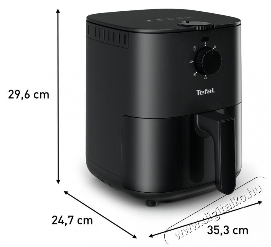 Tefal EY130815 FORR&Oacute;LEVEGŐS S&Uuml;TŐ Konyhai term&eacute;kek - Konyhai kisg&eacute;p (s&uuml;t&eacute;s / főz&eacute;s / hűt&eacute;s / &eacute;telk&eacute;sz&iacute;t&eacute;s) - L&eacute;gkever&eacute;ses főzőg&eacute;p / elektromos kukta / multifunkci&oacute;s s&uuml;tő - 481740