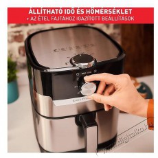 Tefal EY505D15 FORR&Oacute;LEVEGŐS OLAJS&Uuml;TŐ Konyhai term&eacute;kek - Konyhai kisg&eacute;p (s&uuml;t&eacute;s / főz&eacute;s / hűt&eacute;s / &eacute;telk&eacute;sz&iacute;t&eacute;s) - L&eacute;gkever&eacute;ses főzőg&eacute;p / elektromos kukta / multifunkci&oacute;s s&uuml;tő - 470634