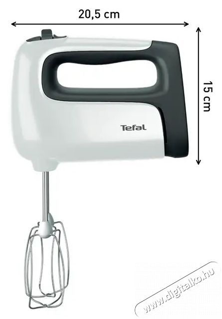Tefal HT460138 k&eacute;zi mixer Konyhai term&eacute;kek - Konyhai kisg&eacute;p (elők&eacute;sz&iacute;t&eacute;s / feldolgoz&aacute;s) - K&eacute;zi mixer - 370442