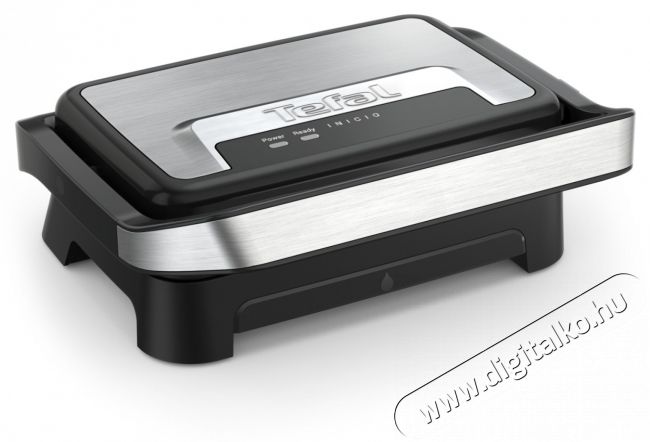 Tefal GC270D10 Inicio Compact sz&uuml;rke-fekete kontaktgrill Konyhai term&eacute;kek - Konyhai kisg&eacute;p (s&uuml;t&eacute;s / főz&eacute;s / hűt&eacute;s / &eacute;telk&eacute;sz&iacute;t&eacute;s) - Kontakt grill s&uuml;tő / s&uuml;tőlap - 501363