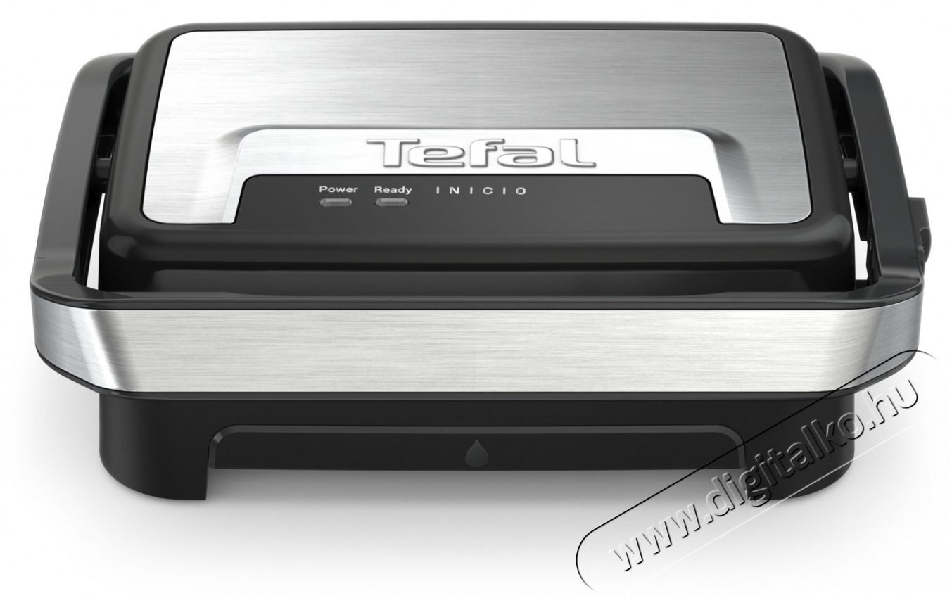 Tefal GC270D10 Inicio Compact sz&uuml;rke-fekete kontaktgrill Konyhai term&eacute;kek - Konyhai kisg&eacute;p (s&uuml;t&eacute;s / főz&eacute;s / hűt&eacute;s / &eacute;telk&eacute;sz&iacute;t&eacute;s) - Kontakt grill s&uuml;tő / s&uuml;tőlap - 501363