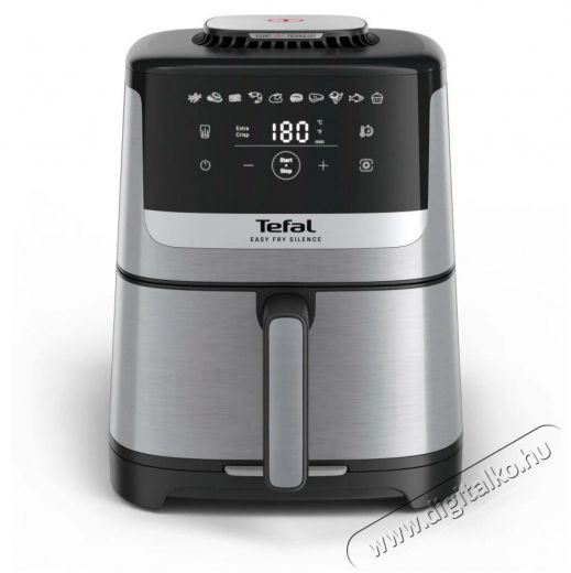 Tefal Easy Fry Silence EY552DE0 forr&oacute;levegős s&uuml;tő Konyhai term&eacute;kek - Konyhai kisg&eacute;p (s&uuml;t&eacute;s / főz&eacute;s / hűt&eacute;s / &eacute;telk&eacute;sz&iacute;t&eacute;s) - L&eacute;gkever&eacute;ses főzőg&eacute;p / elektromos kukta / multifunkci&oacute;s s&uuml;tő - 505786