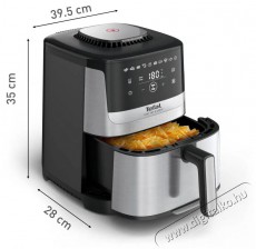 Tefal Easy Fry Silence EY552DE0 forr&oacute;levegős s&uuml;tő Konyhai term&eacute;kek - Konyhai kisg&eacute;p (s&uuml;t&eacute;s / főz&eacute;s / hűt&eacute;s / &eacute;telk&eacute;sz&iacute;t&eacute;s) - L&eacute;gkever&eacute;ses főzőg&eacute;p / elektromos kukta / multifunkci&oacute;s s&uuml;tő - 505786