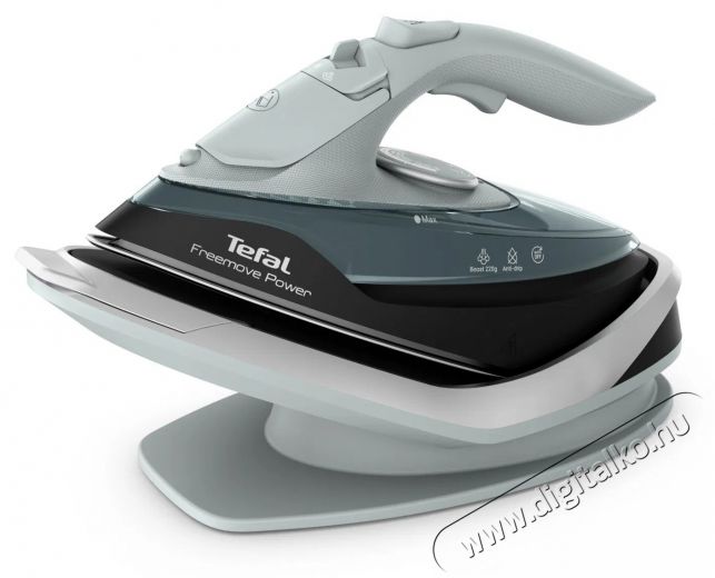 Tefal Freemove Power FV6670E0 akkus vasal&oacute;, 2600W, gőzf&uacute;v&oacute;ka 220 g perc, gőzmennyis&eacute;g 0 - 40 g perc H&aacute;ztart&aacute;s / Otthon / K&uuml;lt&eacute;r - Vasal&oacute; - Vasal&oacute; - 520886
