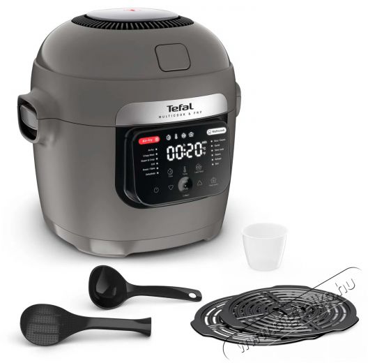 Tefal MY731BF0 Multicook & Fry Konyhai term&eacute;kek - Konyhai kisg&eacute;p (s&uuml;t&eacute;s / főz&eacute;s / hűt&eacute;s / &eacute;telk&eacute;sz&iacute;t&eacute;s) - L&eacute;gkever&eacute;ses főzőg&eacute;p / elektromos kukta / multifunkci&oacute;s s&uuml;tő - 530694