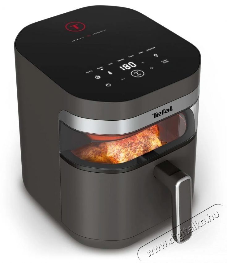 Tefal EY832HE0 Infrared Grey Airfryer Konyhai term&eacute;kek - Konyhai kisg&eacute;p (s&uuml;t&eacute;s / főz&eacute;s / hűt&eacute;s / &eacute;telk&eacute;sz&iacute;t&eacute;s) - Olajs&uuml;tő - 531212
