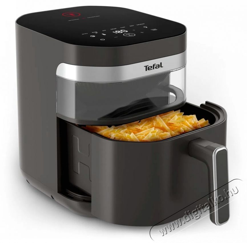 Tefal EY832HE0 Infrared Grey Airfryer Konyhai term&eacute;kek - Konyhai kisg&eacute;p (s&uuml;t&eacute;s / főz&eacute;s / hűt&eacute;s / &eacute;telk&eacute;sz&iacute;t&eacute;s) - Olajs&uuml;tő - 531212