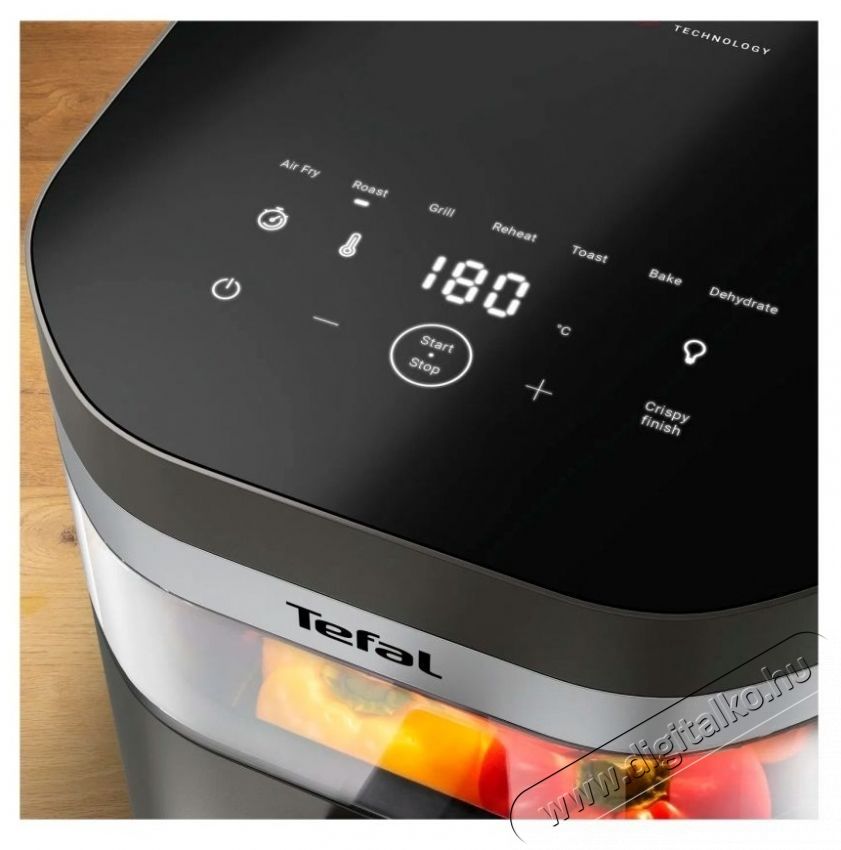 Tefal EY832HE0 Infrared Grey Airfryer Konyhai term&eacute;kek - Konyhai kisg&eacute;p (s&uuml;t&eacute;s / főz&eacute;s / hűt&eacute;s / &eacute;telk&eacute;sz&iacute;t&eacute;s) - Olajs&uuml;tő - 531212