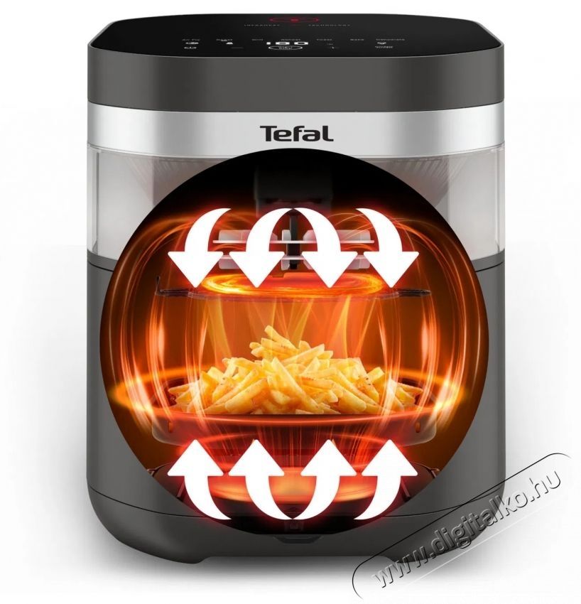Tefal EY832HE0 Infrared Grey Airfryer Konyhai term&eacute;kek - Konyhai kisg&eacute;p (s&uuml;t&eacute;s / főz&eacute;s / hűt&eacute;s / &eacute;telk&eacute;sz&iacute;t&eacute;s) - Olajs&uuml;tő - 531212
