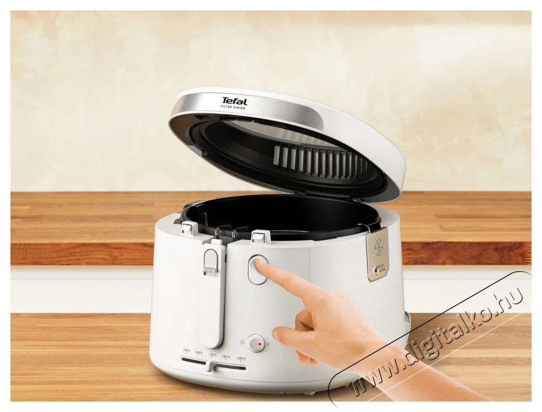 Tefal Filtra Vision FF2541E0 forr&oacute;levegős fritőz Konyhai term&eacute;kek - Konyhai kisg&eacute;p (s&uuml;t&eacute;s / főz&eacute;s / hűt&eacute;s / &eacute;telk&eacute;sz&iacute;t&eacute;s) - Olajs&uuml;tő - 531260